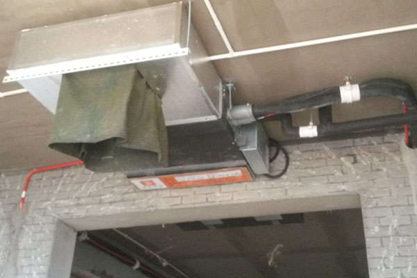 暗裝式室內(nèi)機的擺放位置