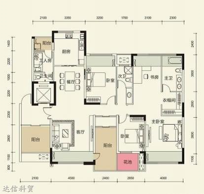 五室兩廳中央空調(diào)解決方案 