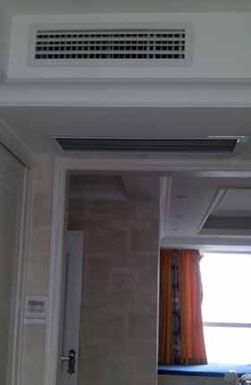 中央空調(diào)安裝后圖片