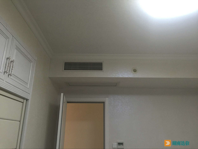 中建梅溪湖家用中央空調(diào)安裝完成實(shí)景圖